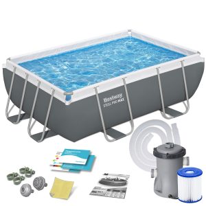 Záhradný bazén s rámom 282 x 196 x 84 cm 10 v 1 Bestway 56629N