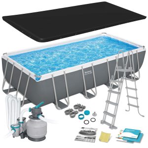 Záhradný bazén s rámom 549 x 274 x 122 cm 12 v 1 Bestway 56466N