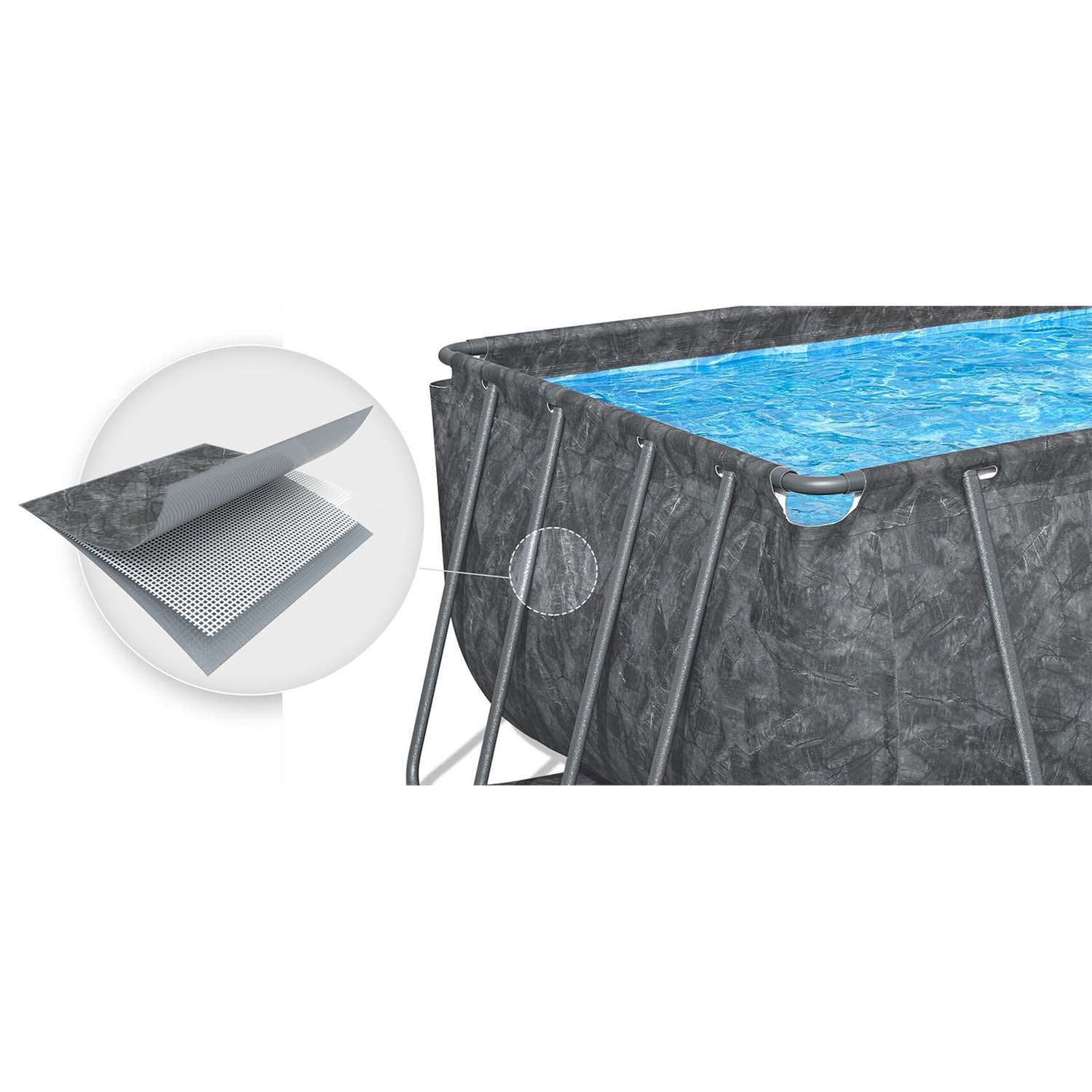 Záhradný bazén s rámom 549 x 274 x 132 cm 11 v 1 Bestway 561KA – Obrázok 3