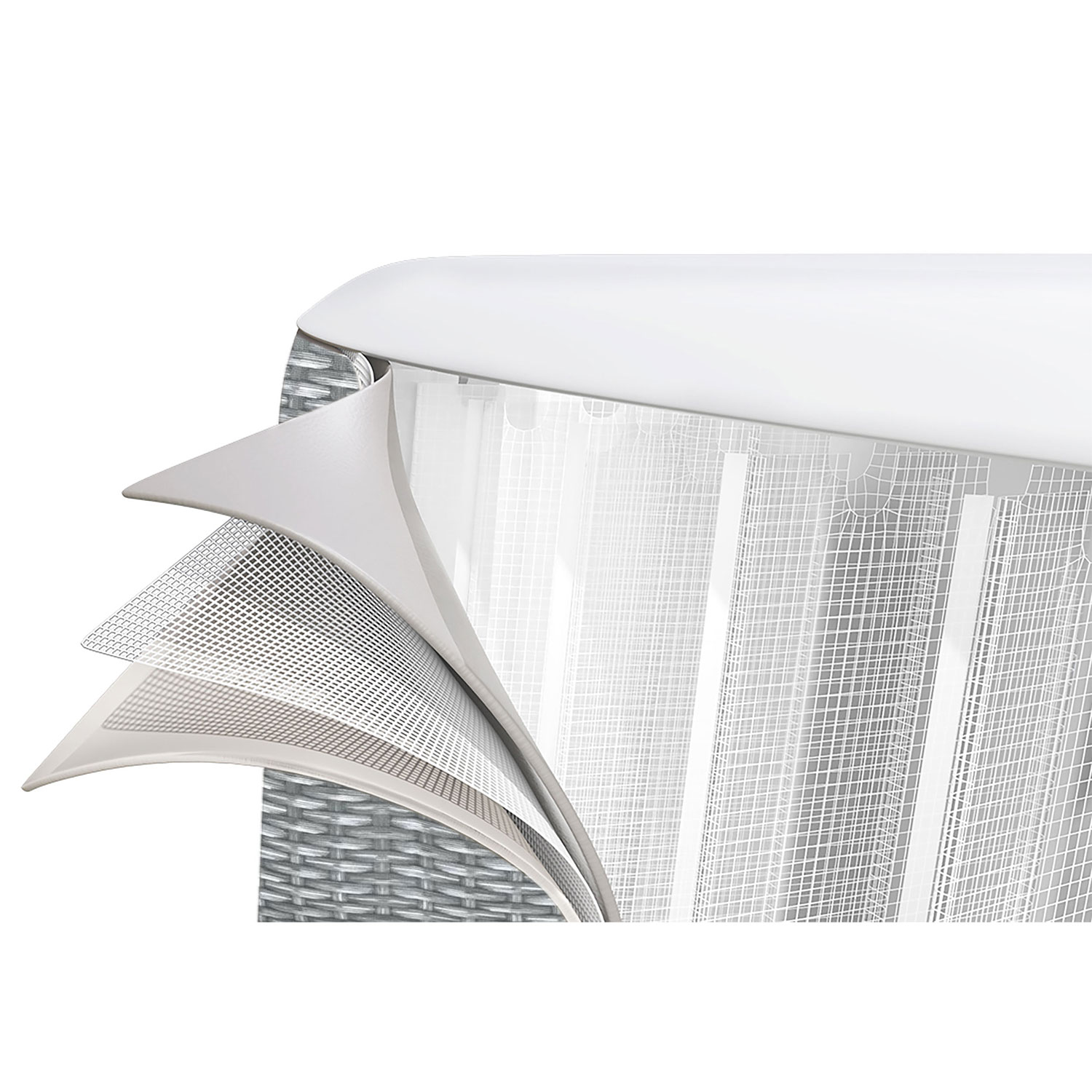 Nafukovacia vírivka Lay-Z Bali Grey pre 6 osôb Bestway 6001N – Obrázok 6