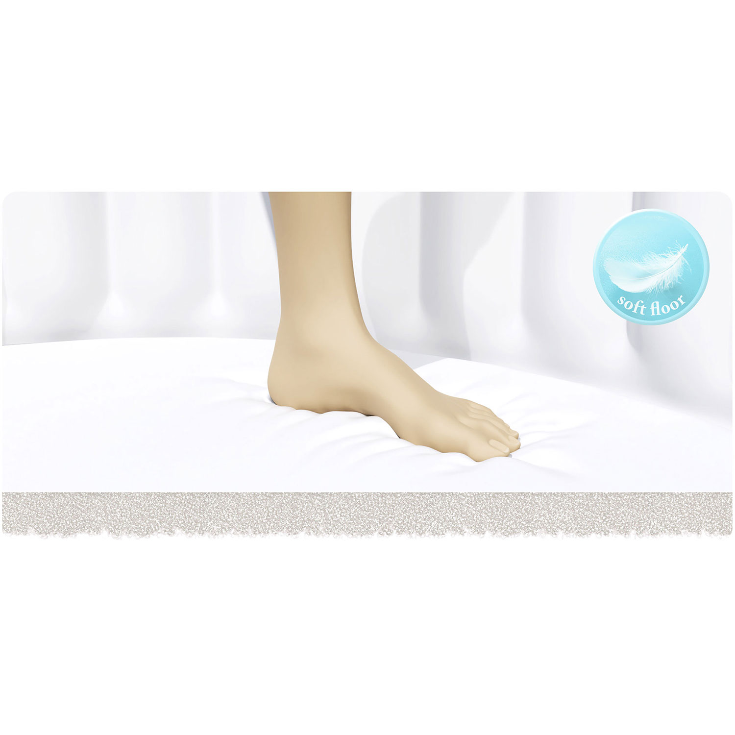 Nafukovacia vírivka Lay-Z Bali Grey pre 6 osôb Bestway 6001N – Obrázok 5