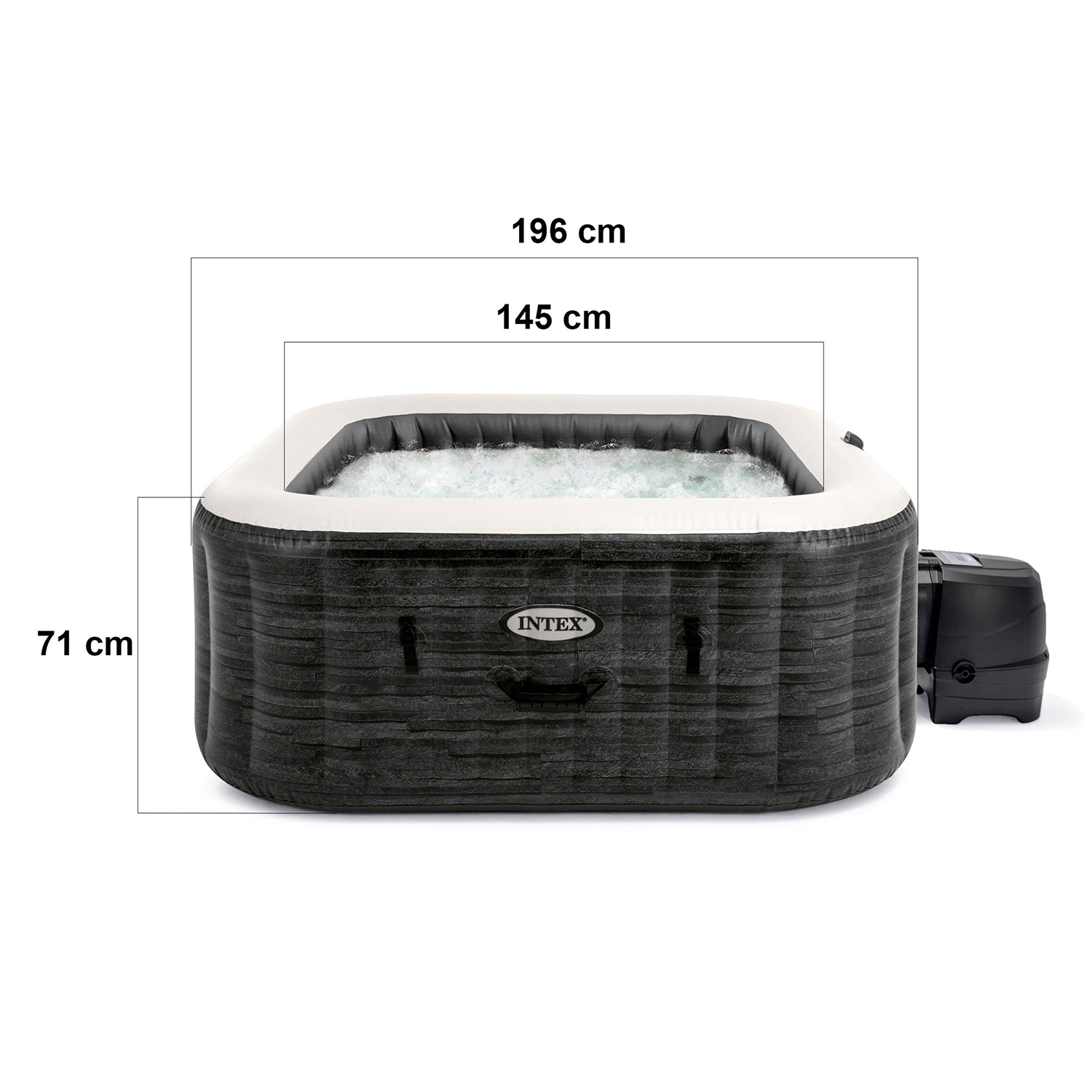 Nafukovacia vírivka s hydromasážou pre 6 osôb INTEX 28452 – Obrázok 2