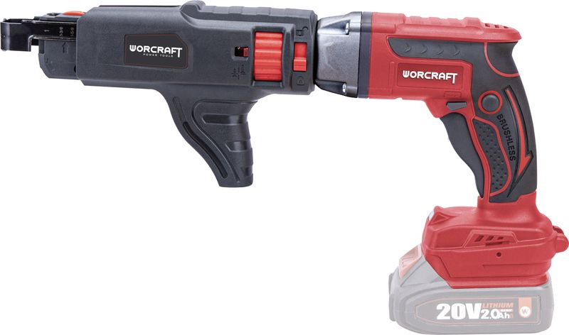Skrutkovač Worcraft CDIS-S20LiB ShareSYS, na sadrokartón, 20V, Li-ion, bezuhlíkový – Obrázok 2
