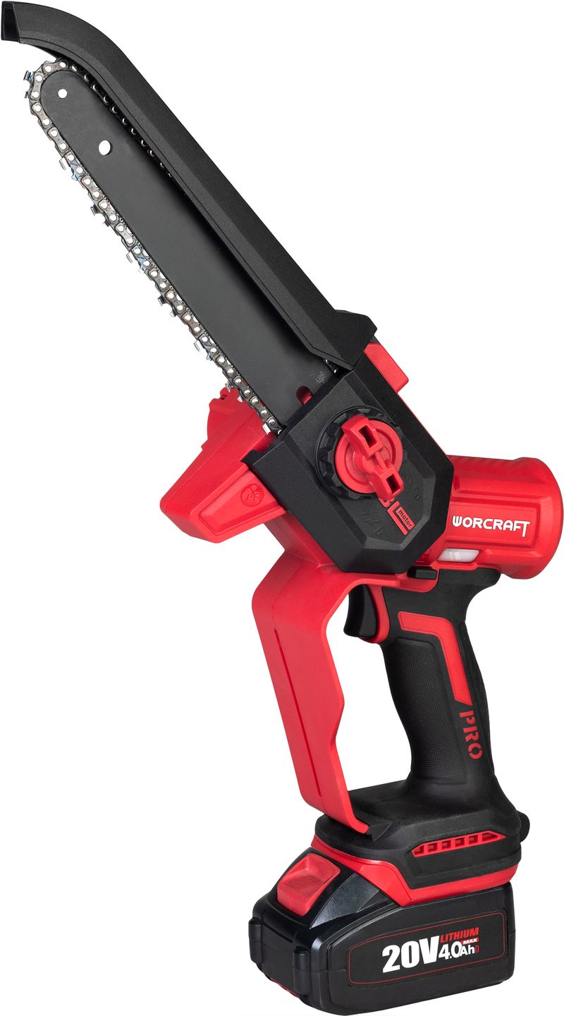 Píla Worcraft CHS-S20LiBD ShareSYS, bezuhliková, 20V Li-ion, 8" reťaz, mini reťazová
