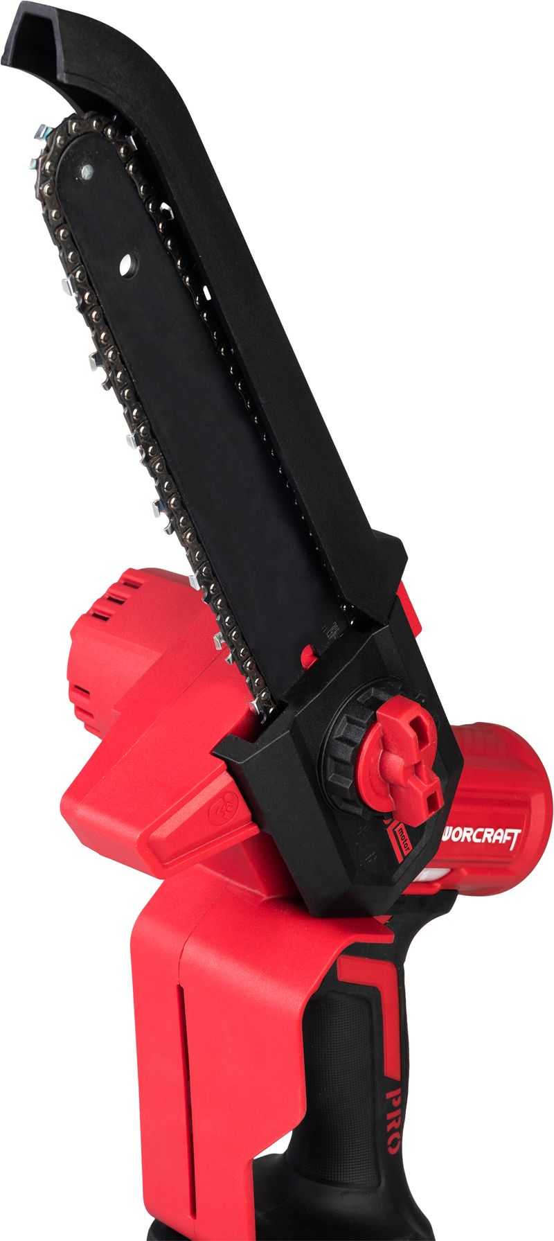 Píla Worcraft CHS-S20LiBD ShareSYS, bezuhliková, 20V Li-ion, 8" reťaz, mini reťazová – Obrázok 2