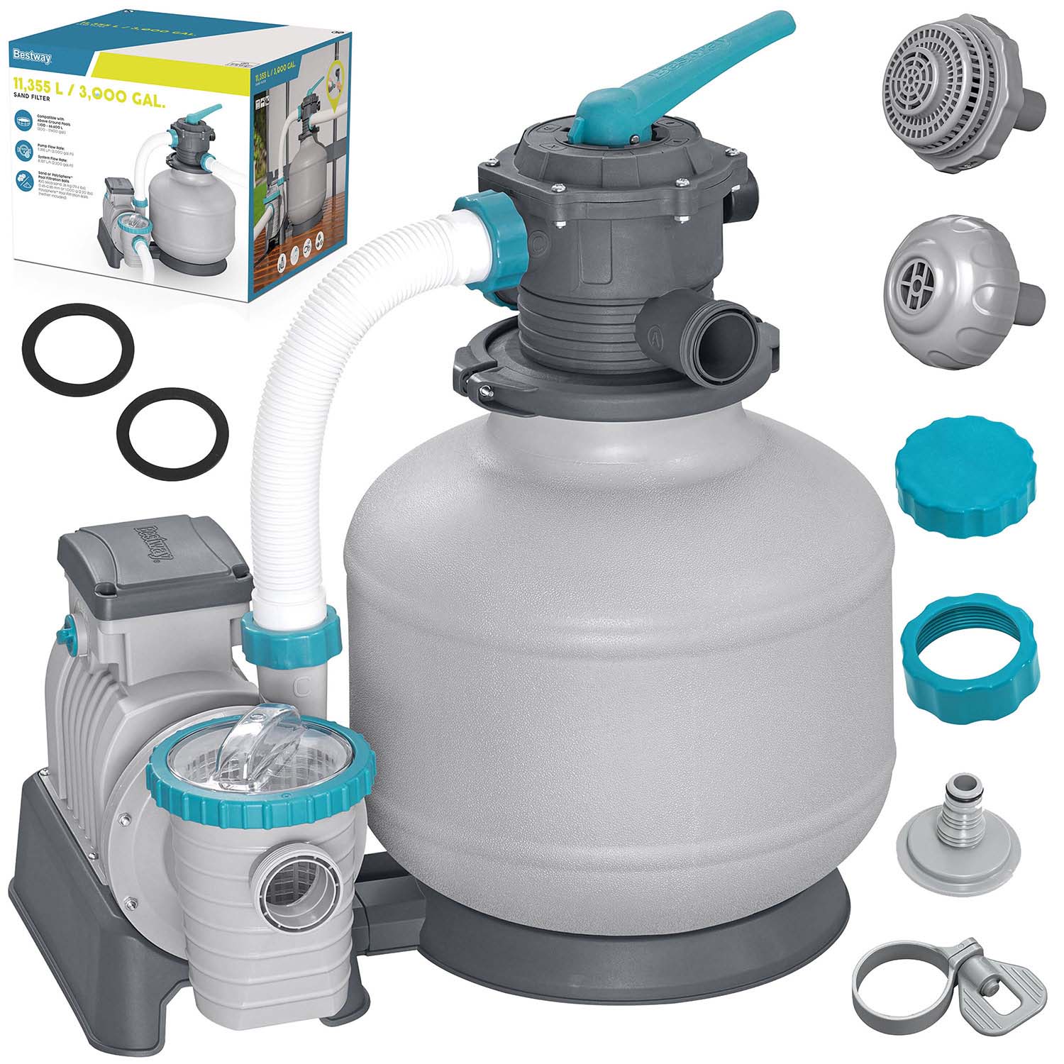 Bestway 58486 11355 l/h bazénové čerpadlo na piesok