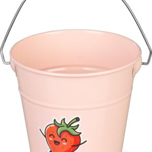Vedro Strend Pro, 1L, detské, ružové, pozinkované