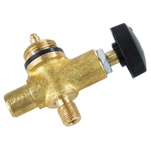 Plynový ventil Meva 2157, LPG, jednocestný regulátor, závit M9x0.75 mm