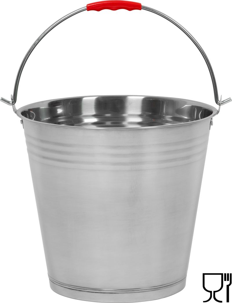 Vedro Strend Pro 15 lit., nerez – Obrázok 5
