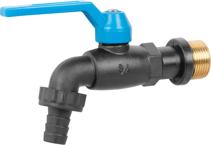 Ventil Strend Pro, záhradný, čierny, G3/4", nylon – Obrázok 5