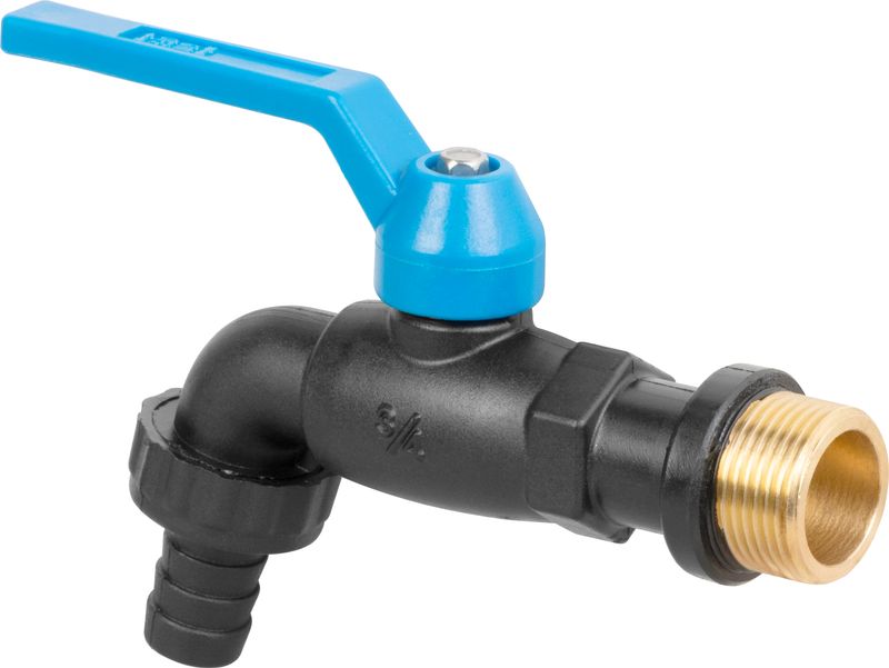 Ventil Strend Pro, záhradný, čierny, G3/4", nylon – Obrázok 4