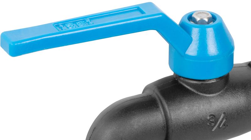 Ventil Strend Pro, záhradný, čierny, G3/4", nylon – Obrázok 3