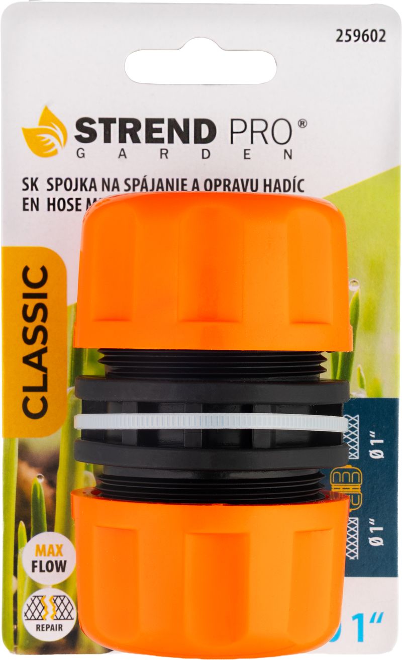 Spojka Strend Pro Garden, s prietokom 1", záhradná, MAX FLOW – Obrázok 2