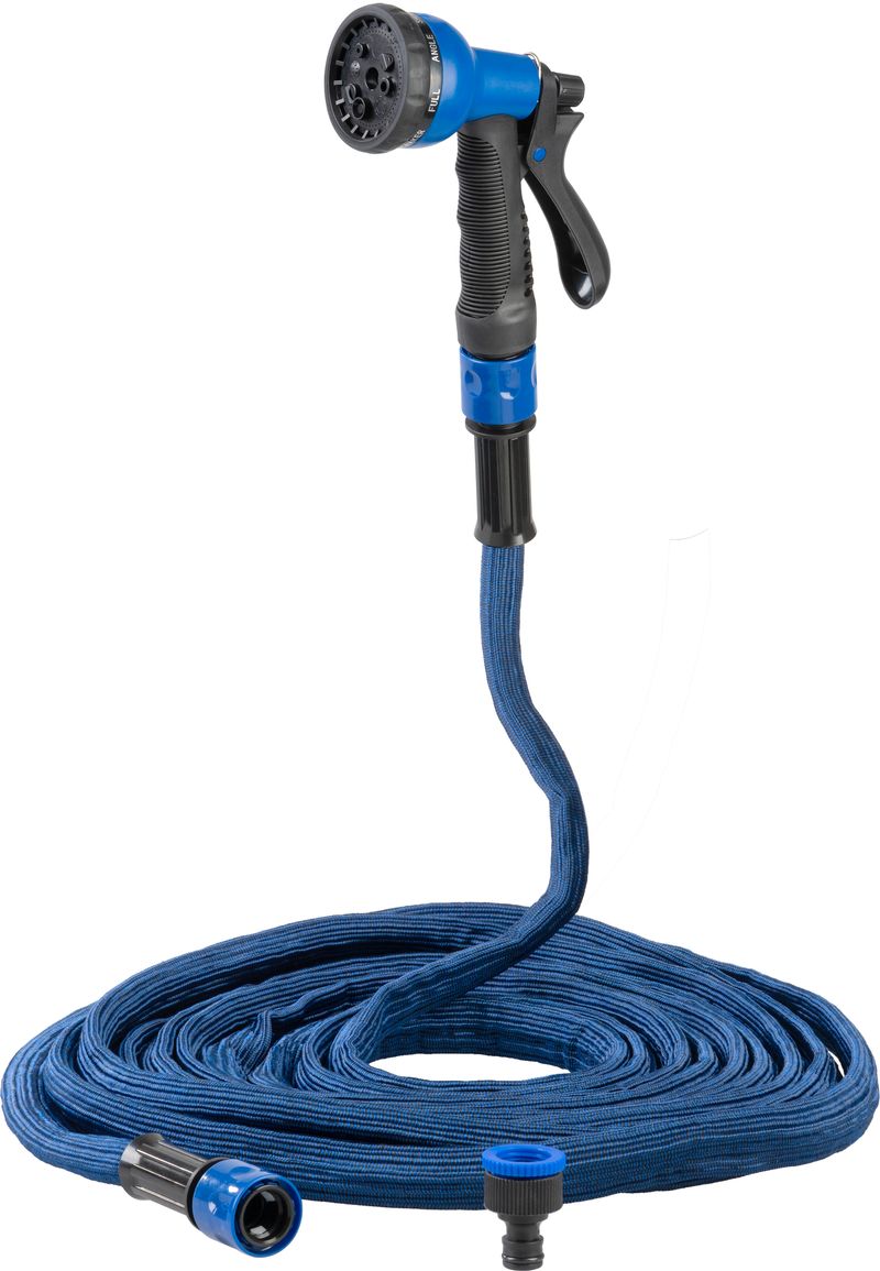 Hadica Strend Pro Garden Flexi, 7.3-15 m, 1/2"-3/4" + pištoľ, záhradná