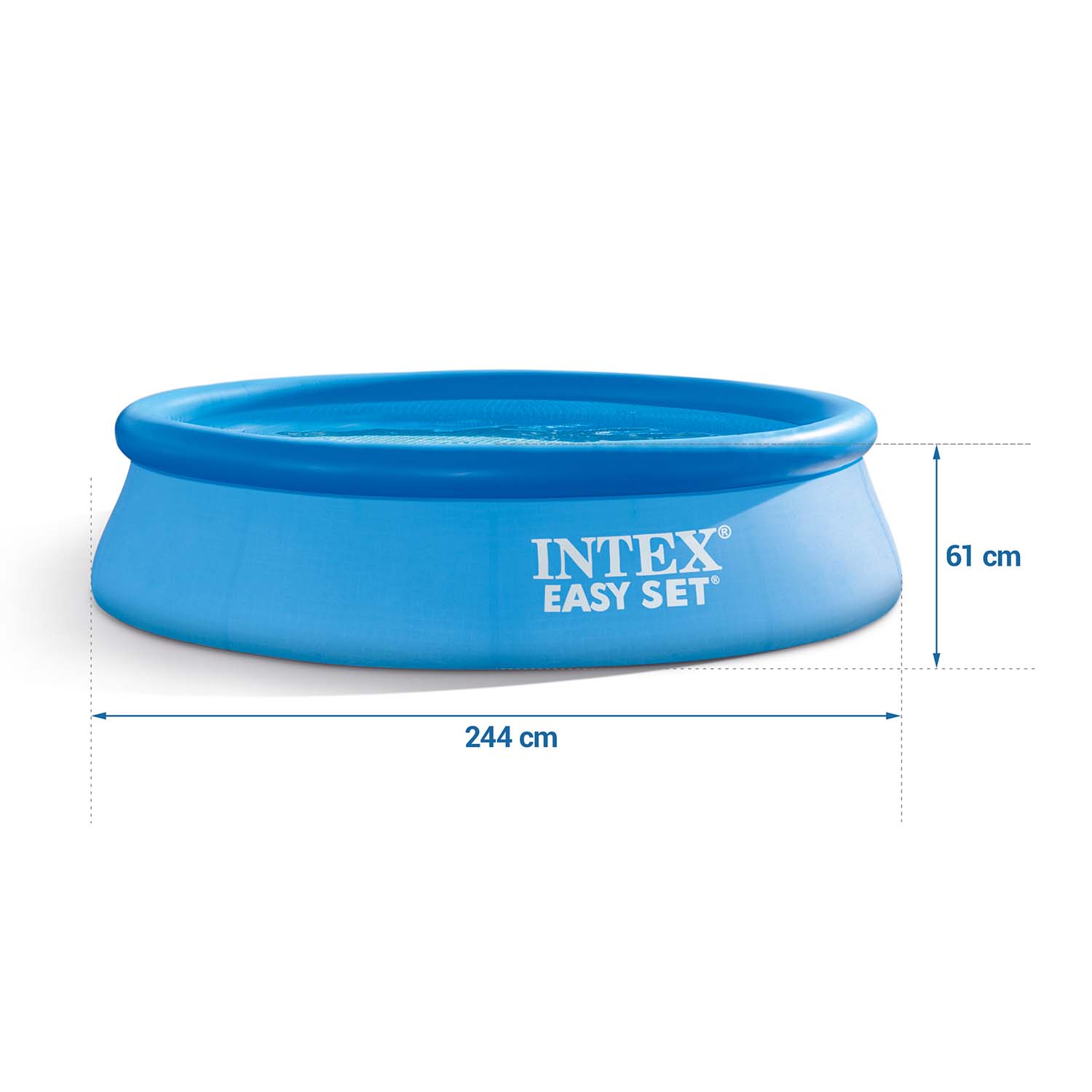 Záhradný rozširovací bazén 244 x 61 cm INTEX 28108 – Obrázok 3