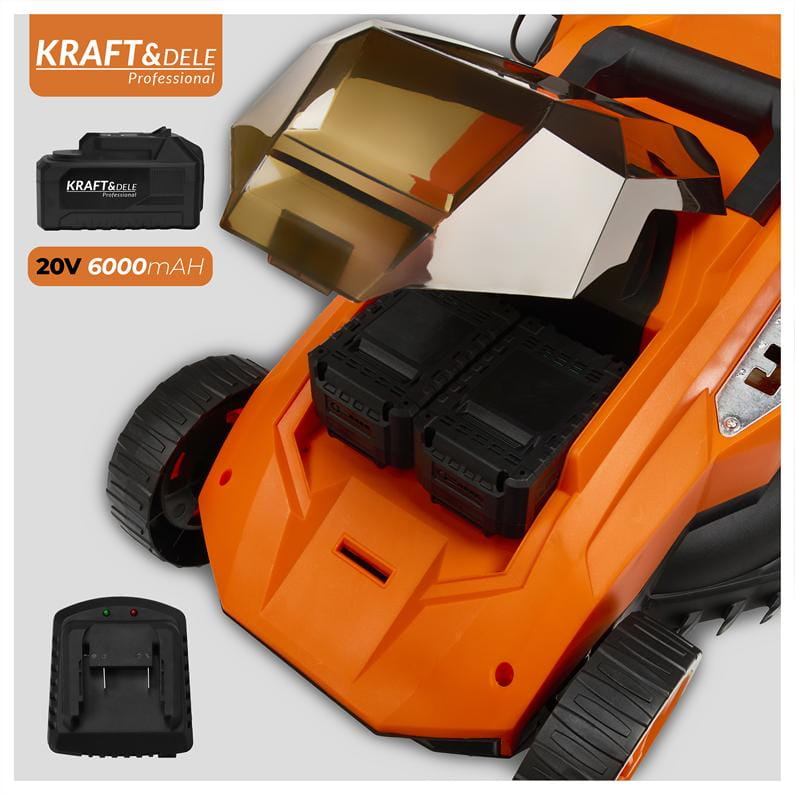 BATÉRIOVÁ KOSAČKA NA TRÁVU 50L 38CM 40V KD5411 – Obrázok 12
