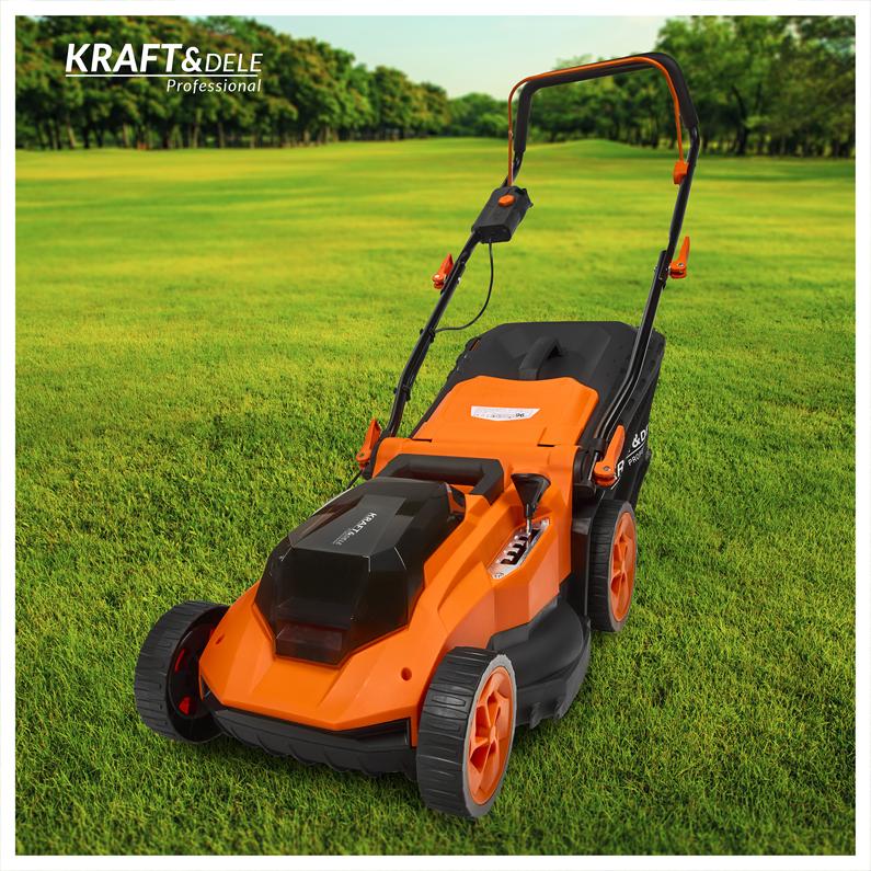 BATÉRIOVÁ KOSAČKA NA TRÁVU 50L 38CM 40V KD5411 – Obrázok 10