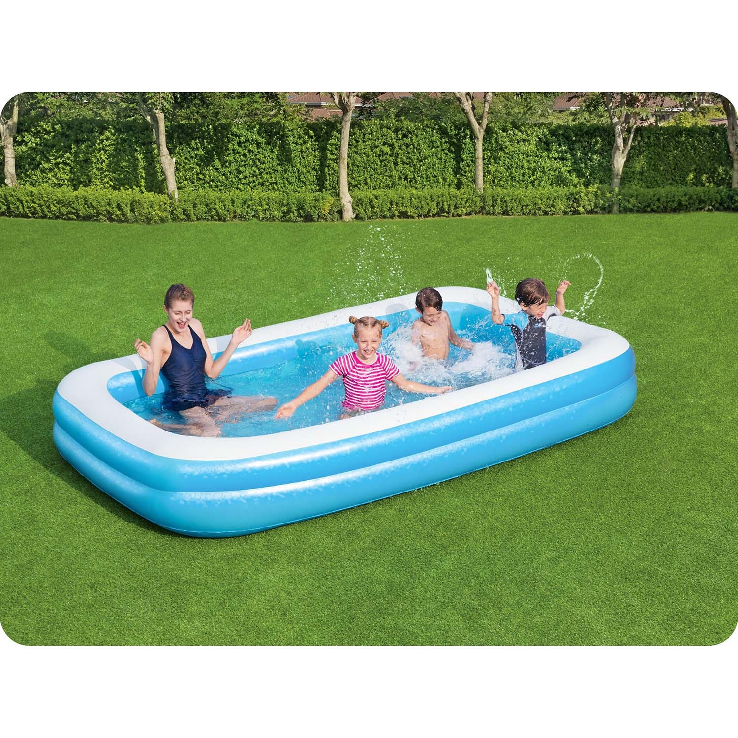 Nafukovací rodinný bazén 305 x 183 x 46 cm Bestway 54150 – Obrázok 2