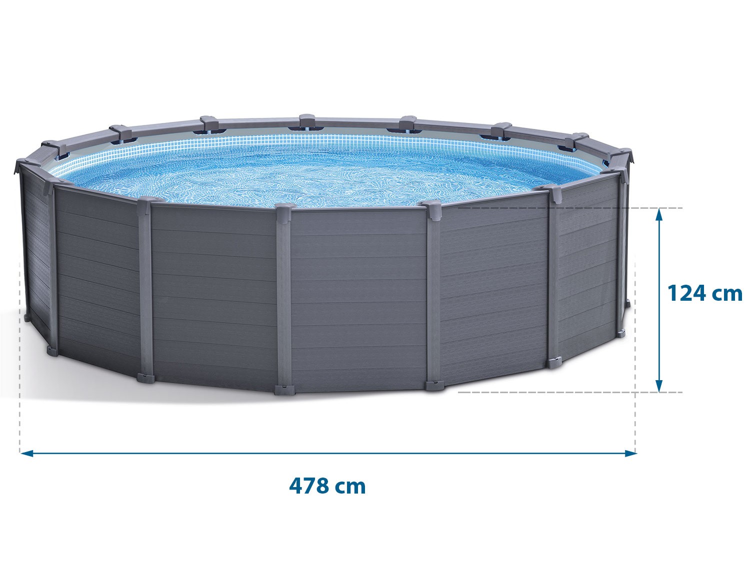 Panelový záhradný bazén 478 x 124 cm 11 v 1 INTEX 26384 – Obrázok 2