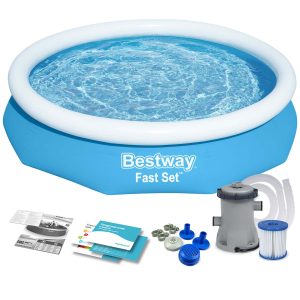 Bestway 57450 9-v-1 záhradný rozširovací bazén 244 x 61 cm