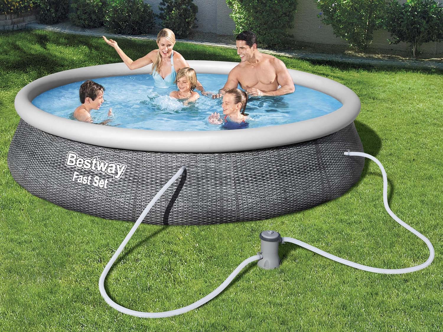 Záhradný rozširovací bazén 396 x 84 cm 16-v-1 sada Bestway 57376 – Obrázok 4