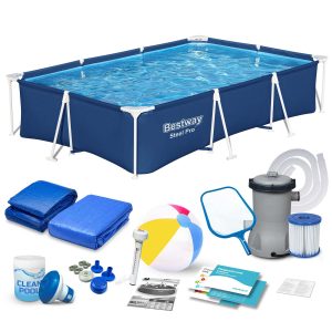 Záhradný bazén s rámom 300 x 201 x 66 cm 16 v 1 Bestway 56404N