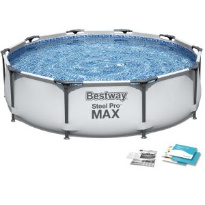 Záhradný bazén s rámom 305 x 76 cm 4 v 1 sada Bestway 56406