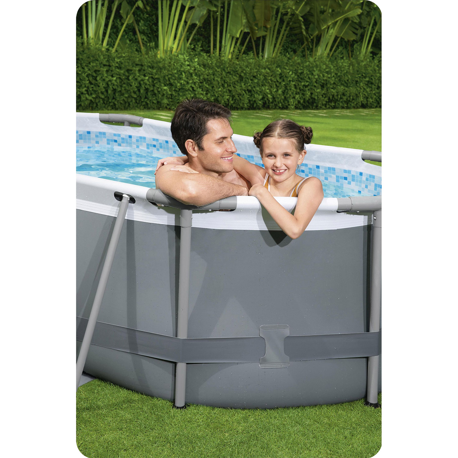 Záhradný bazén s rámom 427 x 250 x 100 cm 18 v 1 Bestway 56620 – Obrázok 3