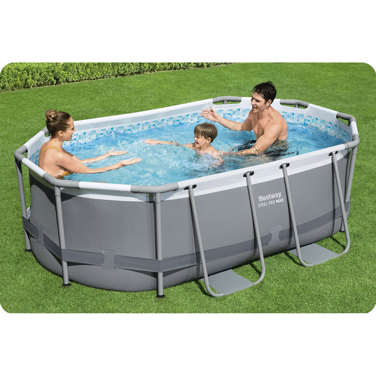 Záhradný bazén s rámom 427 x 250 x 100 cm 18 v 1 Bestway 56620 – Obrázok 5