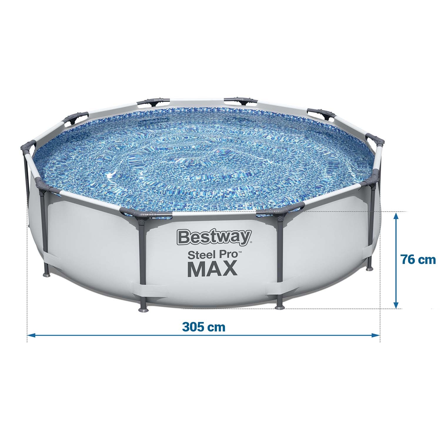 Záhradný bazén s rámom 305 x 76 cm 17 v 1 Bestway 56406 – Obrázok 8