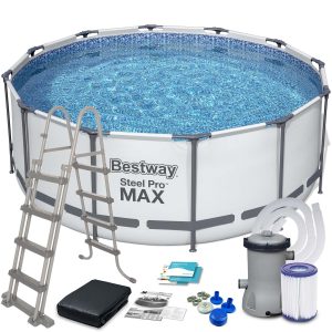 Záhradný bazén s rámom 396 x 122 cm 11-v-1 Bestway 5618W