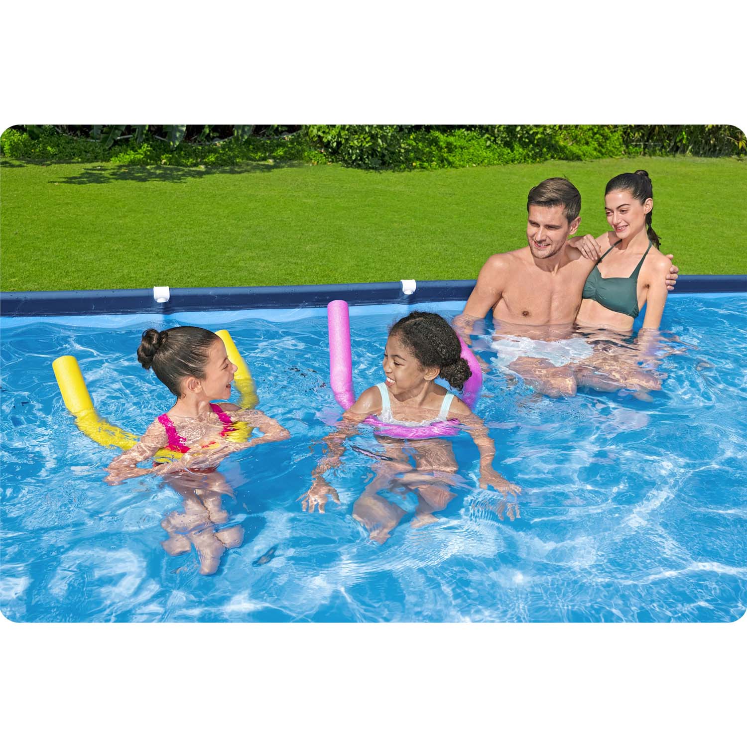 Záhradný bazén s rámom 300 x 201 x 66 cm 16 v 1 Bestway 56404N – Obrázok 6