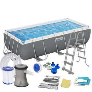 Záhradný bazén s rámom 404 x 201 x 100 cm 11 v 1 Bestway 56441