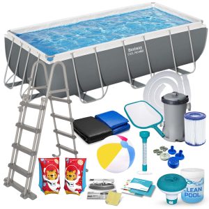 Záhradný bazén s rámom 404 x 201 x 100 cm 18 v 1 Bestway 56441