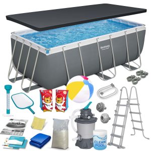 Záhradný bazén s rámom 412x201x122 cm 17v1 Bestway 56457N