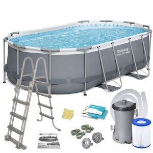 Záhradný bazén s rámom 427 x 250 x 100 cm 11 v 1 Bestway 56620