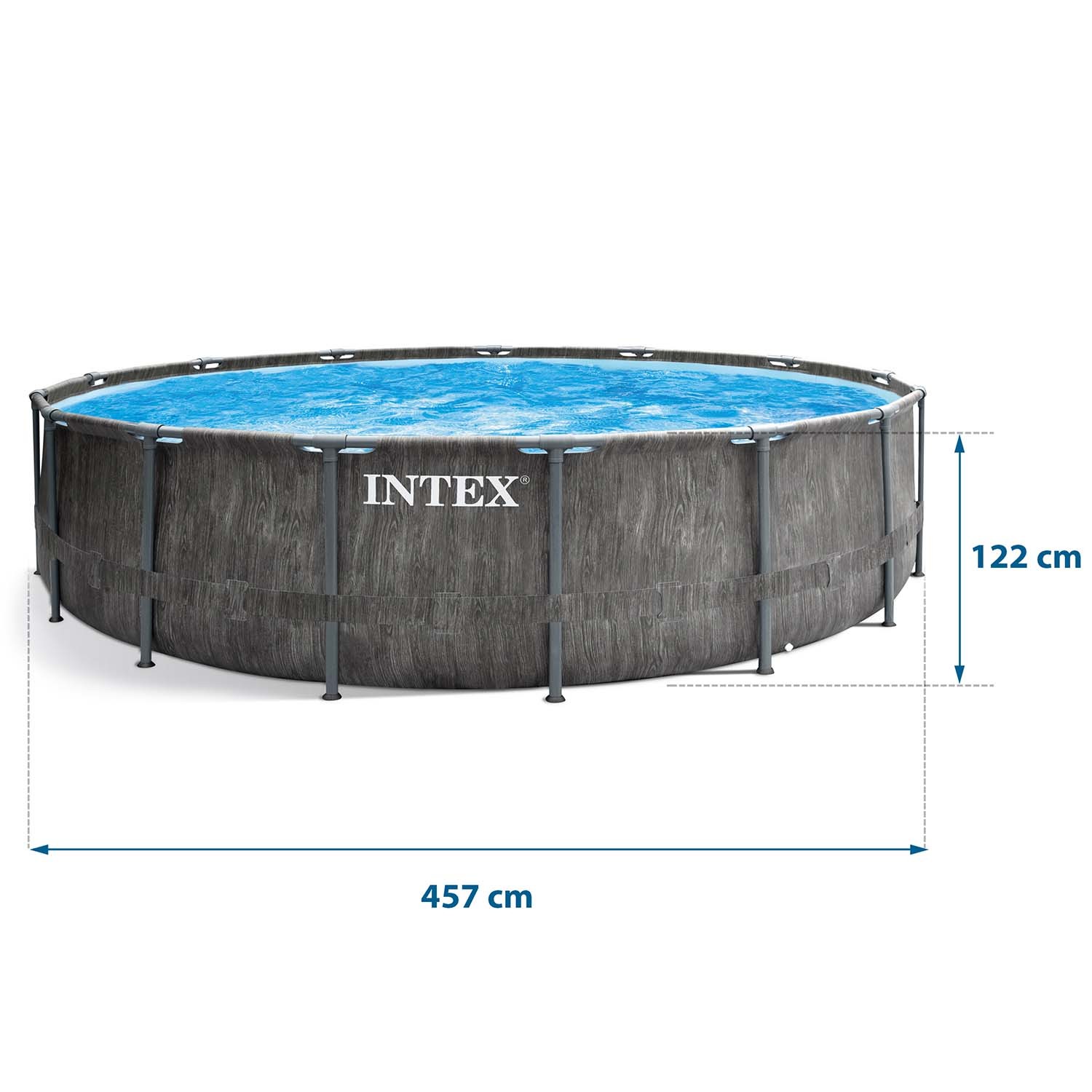 Záhradný bazén s rámom 457 x 122 cm 21-v-1 sada INTEX 26742 – Obrázok 2