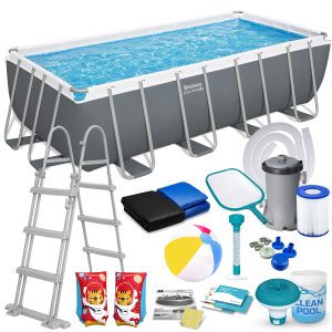 Záhradný bazén s rámom 488 x 244 x 122 cm 17 v 1 Bestway 56670