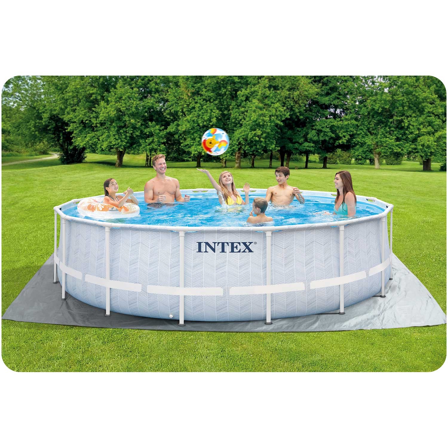 Záhradný bazén s rámom 488 x 122 cm 21 v 1 INTEX 26746 – Obrázok 11