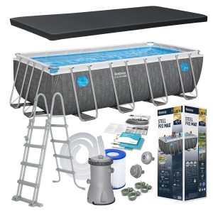 Záhradný bazén s rámom 488 x 244 x 122 cm 10 v 1 Bestway 561MB