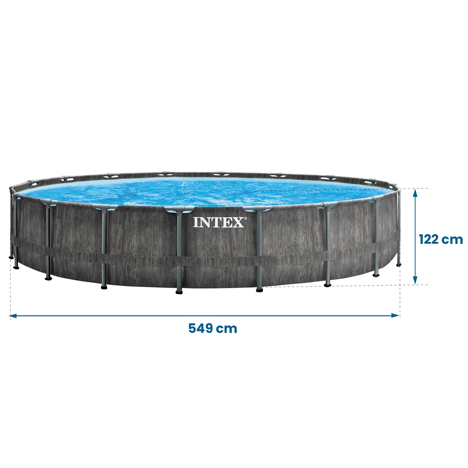 Záhradný bazén s rámom 549 x 122 cm 12 v 1 INTEX 26744 – Obrázok 2