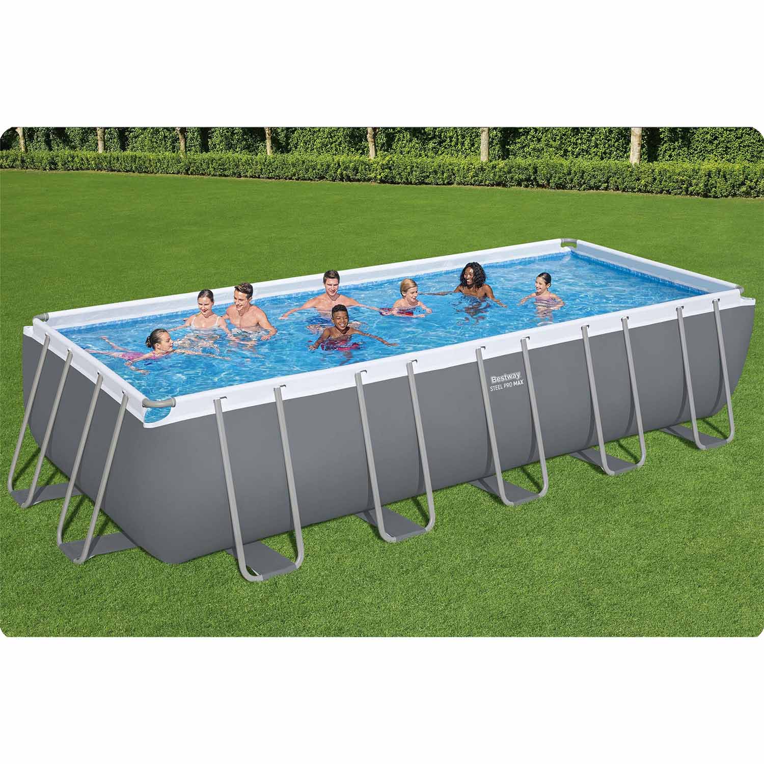 Záhradný bazén s rámom 640 x 274 x 132 cm 12 v 1 Bestway 5612B – Obrázok 4