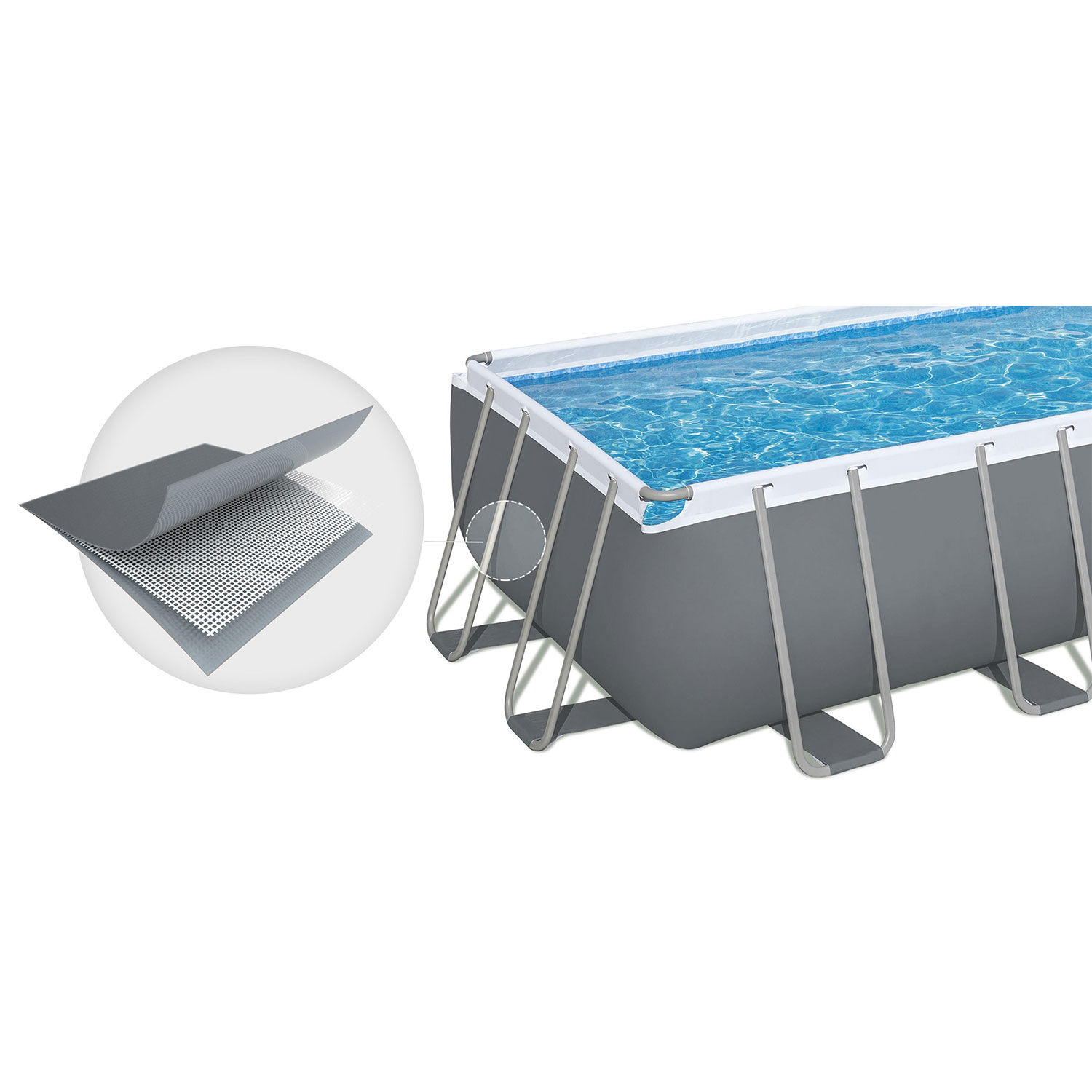 Záhradný bazén s rámom 640 x 274 x 132 cm 12 v 1 Bestway 5612B – Obrázok 2