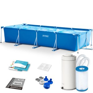 Bazén s rámom 450x220x84cm 10v1 Intex 28274