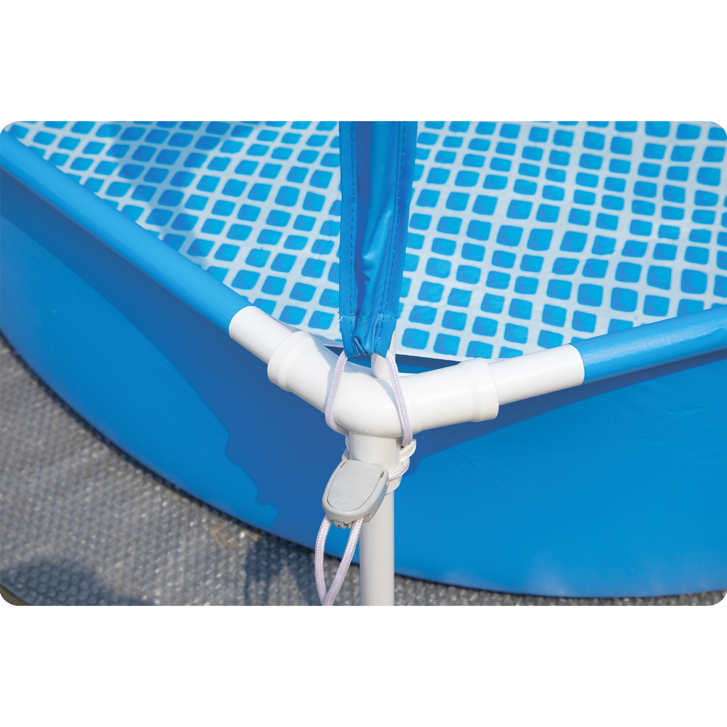 Detský rámový bazén so strechou 183 x 38 cm INTEX 28209 – Obrázok 6
