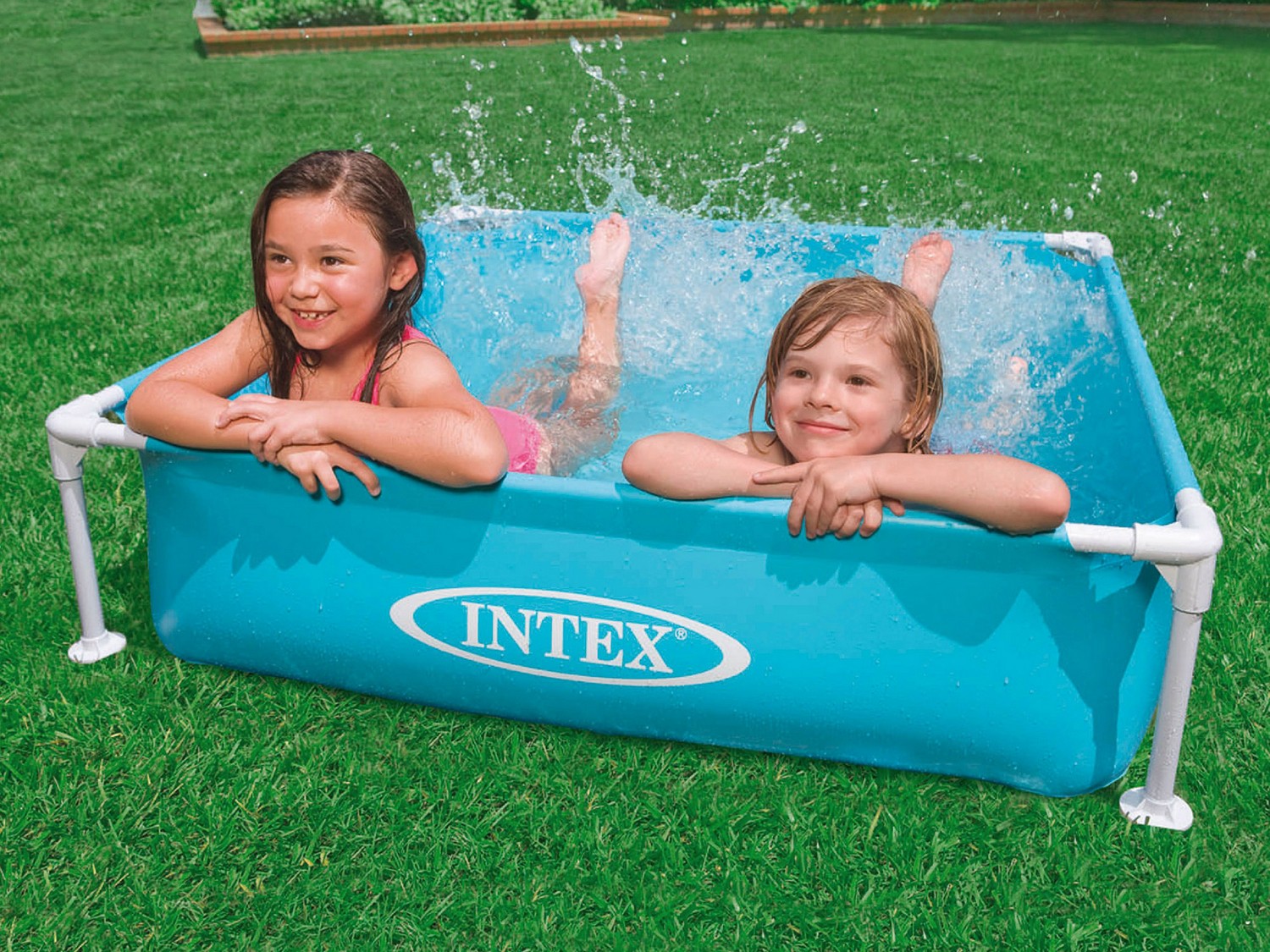 Záhradný bazén s rámom pre deti 122 x 122 x 30 cm INTEX 57173 – Obrázok 2