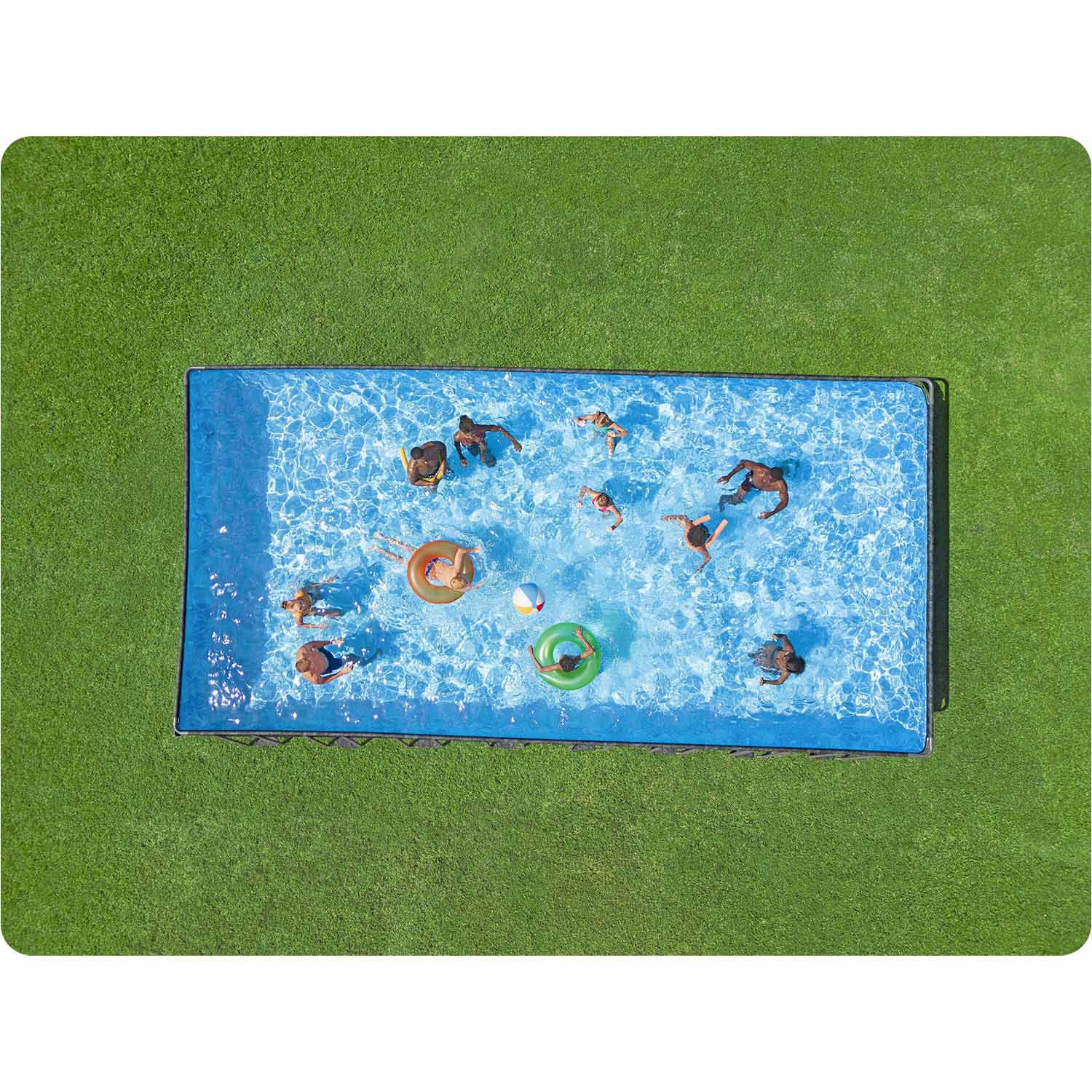 Záhradný bazén s rámom 732 x 366 x 132 cm 11 v 1 Bestway 561 kg – Obrázok 4