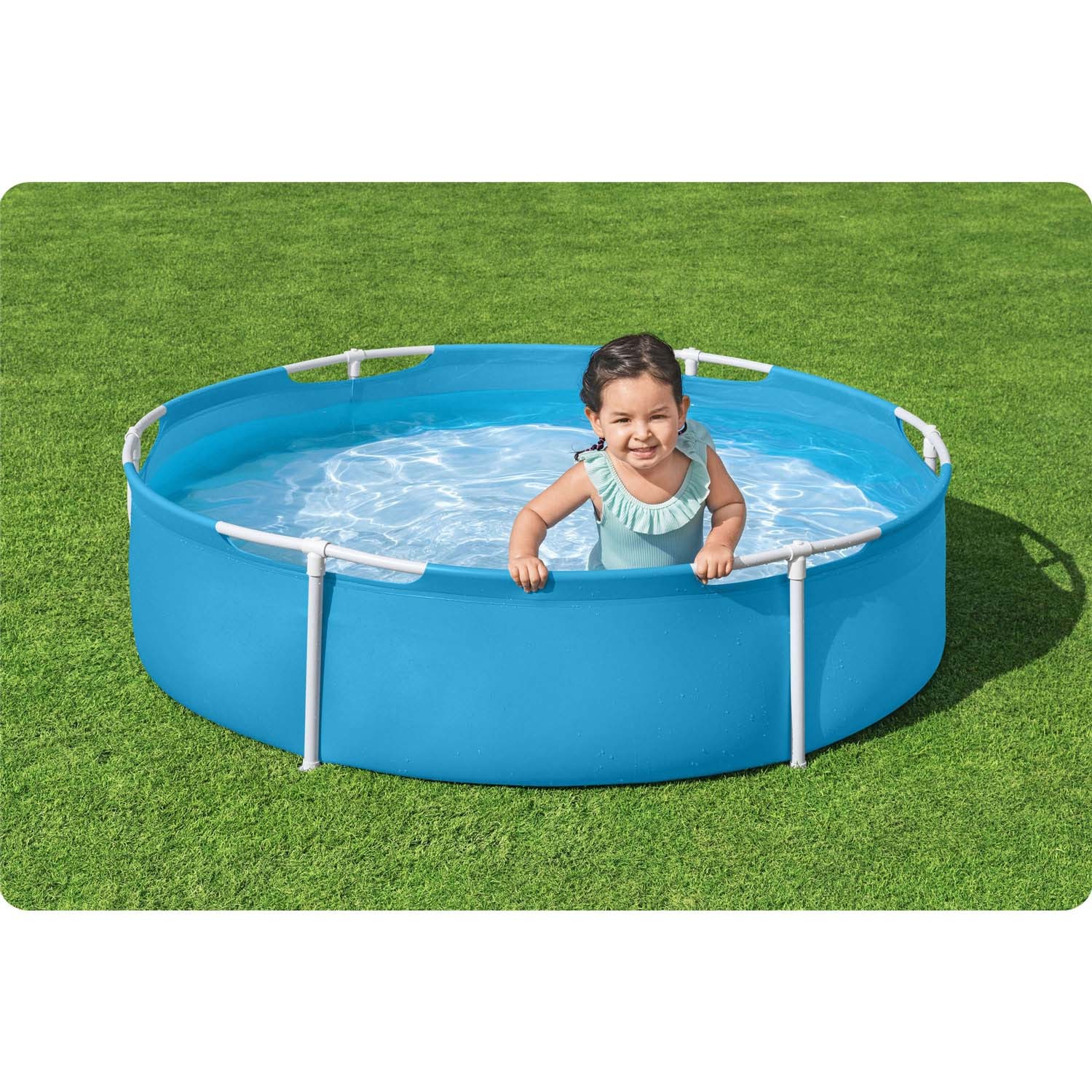 Okrúhly detský bazén s rámom 152 x 38 cm Bestway 56283 – Obrázok 2
