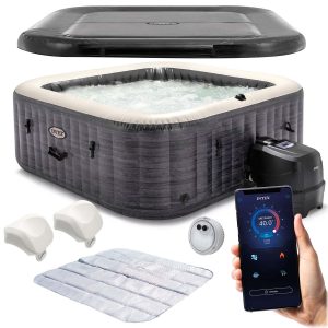Nafukovacia vírivka s hydromasážou pre 4 osoby INTEX 28450