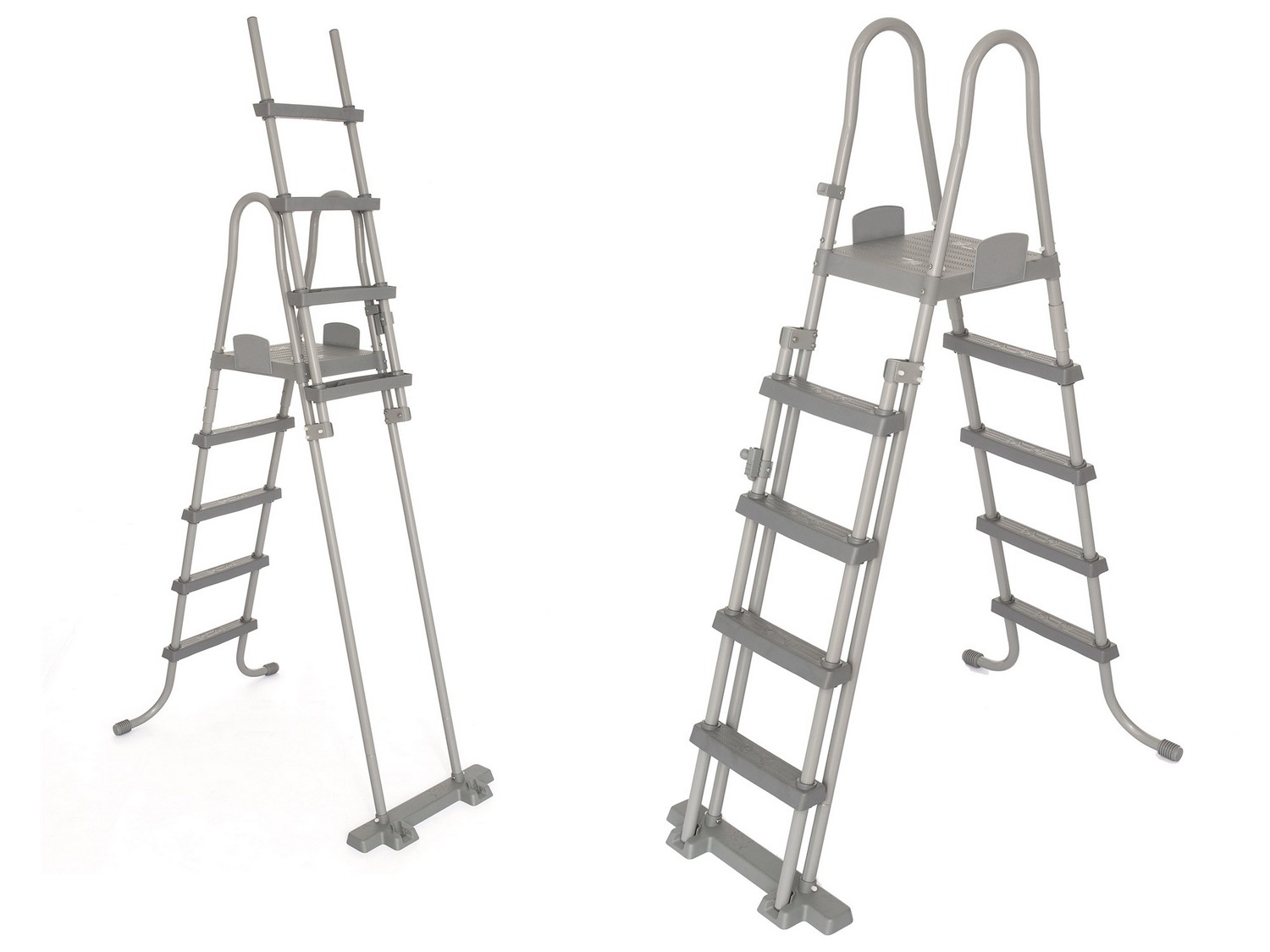 Bestway 58332 Bezpečnostný rebrík do bazéna 132 cm – Obrázok 2